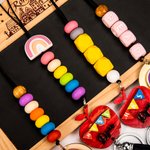 Lanyard personnalisé Pomme mignonne pour badges d'identité pour professeurs Infirmière