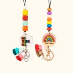 Lanyard personnalisé Pomme mignonne pour badges d'identité pour professeurs Infirmière