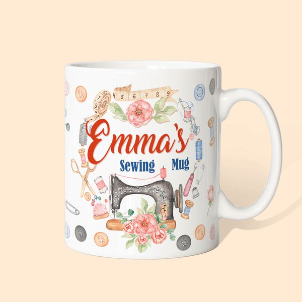 Taza Personalizada de Costura para Ella