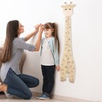 Personalizado Jirafa Niños Crecimiento Altura Gráfico con Nombre Habitación Decoración Cumpleaños Regalo para Bebé Niño