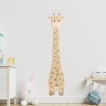 Personalizado Jirafa Niños Crecimiento Altura Gráfico con Nombre Habitación Decoración Cumpleaños Regalo para Bebé Niño