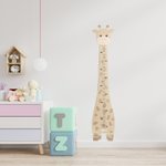 Personalizado Jirafa Niños Crecimiento Altura Gráfico con Nombre Habitación Decoración Cumpleaños Regalo para Bebé Niño