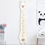 Personalised Animal Height Growth Chart for Children