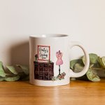 Personalisierte Nähen Ich werde in meinem Büro Mug Geschenk für sie sein