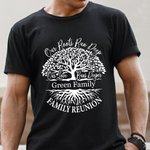 Personalisierte Our Roots Run Deep Our Love Runs Deeper Familientreffen Baum-T-Shirt