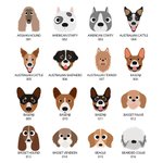 Personalized Protected By Dog Cartoon Style Baby Onesie