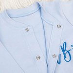 Personalized Baby Romper with Embroidery Name Coming Home Outfit Onesies