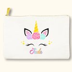 Personalised Fantasy Unicorn Pencil Case Back to School Gift for Kids