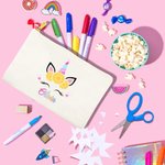 Personalised Fantasy Unicorn Pencil Case Back to School Gift for Kids