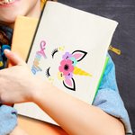 Personalised Fantasy Unicorn Pencil Case Back to School Gift for Kids