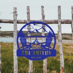 Personalized Campfire Metal Wall Art Sign for Home Decoration