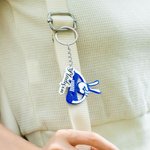 Personalized Jeep Wave Grille Name Keychain Gift for Car Lover