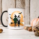 Halloween Personalizado Siempre Hermanas Taza 10 oz Mejor Amigo Regalo