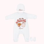Personalisierte Tis the Season Baby Strampler 1. Halloween Outfit Set