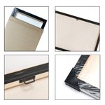 Personalized Family Tree Frameless Canvas Painting  with Heart Names Decoration