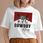 Camicia da cowboy personalizzata con nome