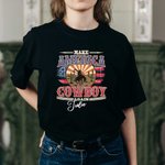 Camicia da cowboy personalizzata con nome