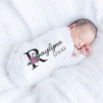 Set personalizado de cepillo y peine de madera para bebé con pinza para chupete y manta Regalo de Baby Shower para recién nacido