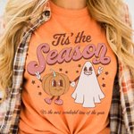 Personalized Tis the Season Halloween T-Shirt