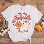 Personalized Tis the Season Halloween T-Shirt