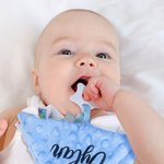 Personalized Lovey Baby Comforter Sleep Soother Security Blanket for Baby