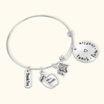 Personalised Teacher Bangle Appreciation Gifts for Teacher Day