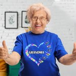 Personalised Heart Leopard Pattern Butterflies T-shirt and Hoodie