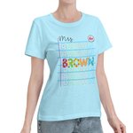 Personalisierte Lehrer Name T-Shirt für Back to School Appreciation Geschenk