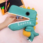 Personalised Dinosaur Pen Case Gift for Kid