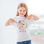 Personalisierte Alice und weißes Kaninchen Kleidung für Kind