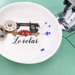 Personalisierte magnetische Keramik Pin Dish Geschenk für Sewing Lover