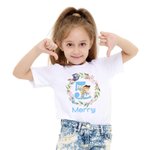 Personalisierte Alice und weißes Kaninchen Kleidung für Kind