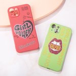 Personalized Girl Power Silicone iPhone Case Gift for Her