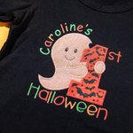 Personalized Halloween Baby bodysuit 1st Halloween Outfit