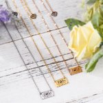 Personalized Cassette Music Tape Necklace Gift for Her