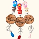 Cordino personalizzato per insegnanti con nome inciso