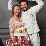 Personalisierte Boho Baby Shower Schärpe und Pin