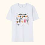 Personalised Halloween Rain Boots Short Sleeve Family T-Shirt