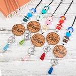 Cordino personalizzato per insegnanti con nome inciso