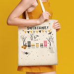 Personalized Halloween Rain Boots Canvas Bag Halloween Trick or Treat Bag for Kid Gift