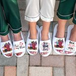 Personalized Mom and Daughter Slippers Best Mom Ever Gift