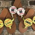 Personalizzato Baseball Calcio Softball Infradito antiscivolo Tema Sport Donna PU Sandali Estate Regalo per gli appassionati di gioco del pallone Amanti della spiaggia