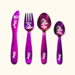 Custom Engraved Mermaid Cutlery Set