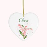 Personalisierte Geburt Blume Ornament Home Decoration