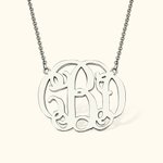 Personalized Initial Monogram Necklace