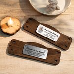 Cadeau personnalisé pour un banc commémoratif