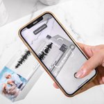 Enregistrement de voix personnalisé Art des ondes sonores avec code QR pour cadeau commémoratif