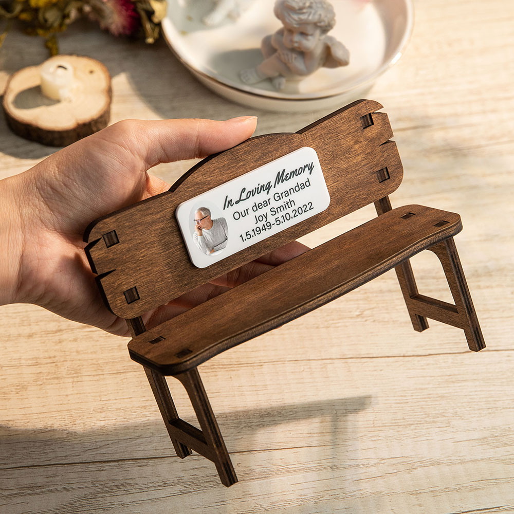 Personalized Memorial Bench
