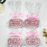 Personalized Survival Kit Box Tin with Text 3 Pcs Wedding Party Favor Gift for Bridesmaids