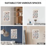 Vehículo de Transporte Personalizado Marco de Madera Colgante de Pared con Inicial y Nombre Alfabeto Educativo Lienzo Magnético Póster Regalo para Niñ